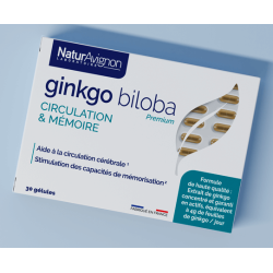 Ginkgo biloba - Stimuler les capacités de mémorisation NaturAvignon - 1