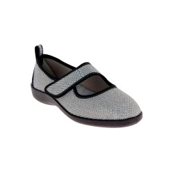 Chaussures avec velcro gris - Femme L'âge d'or - 1