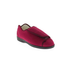 Chaussons grande ouverture rouge - Femme L'âge d'or - 1