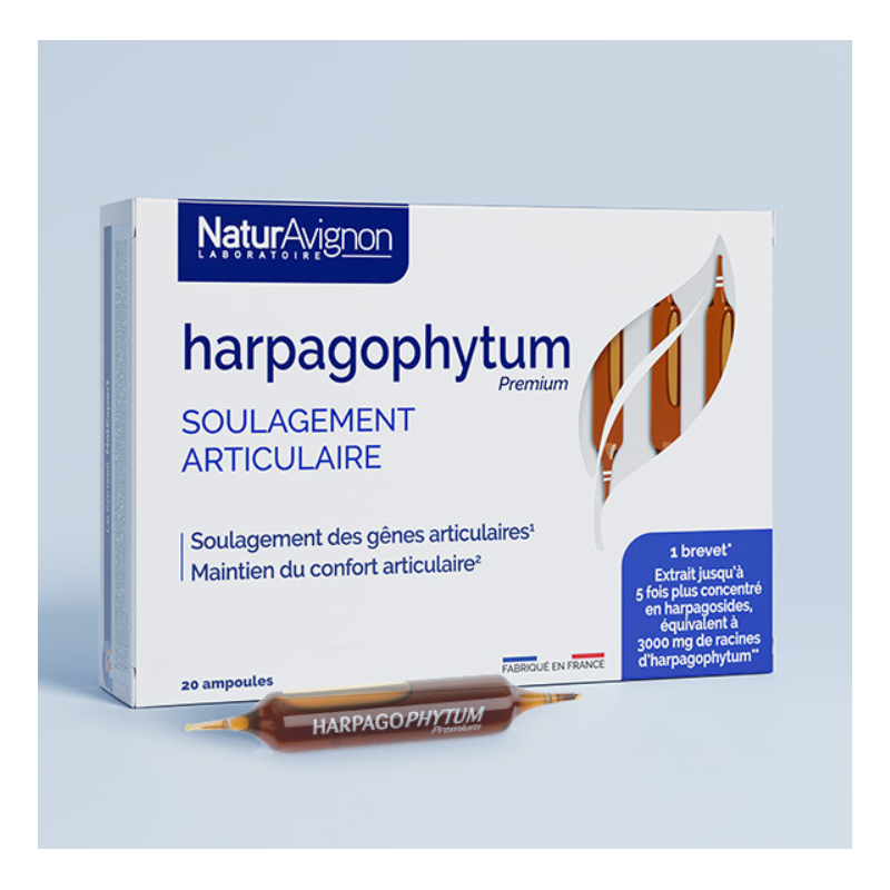 Harpagophytum ampoules - Soulagement articulaire NaturAvignon - 1