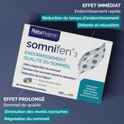 Somnifen 3 - endormissement rapide et sommeil de qualité NaturAvignon - 2