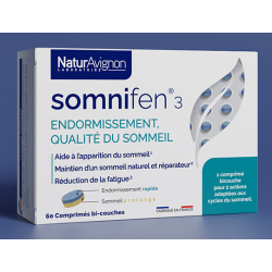 Somnifen 3 - endormissement rapide et sommeil de qualité NaturAvignon - 1