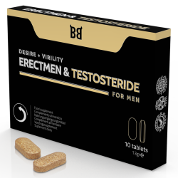 Complément alimentaire Homme - Puissance et Testostérone - Erecten & Testosteride DREAMLOVE OUTLET - 1