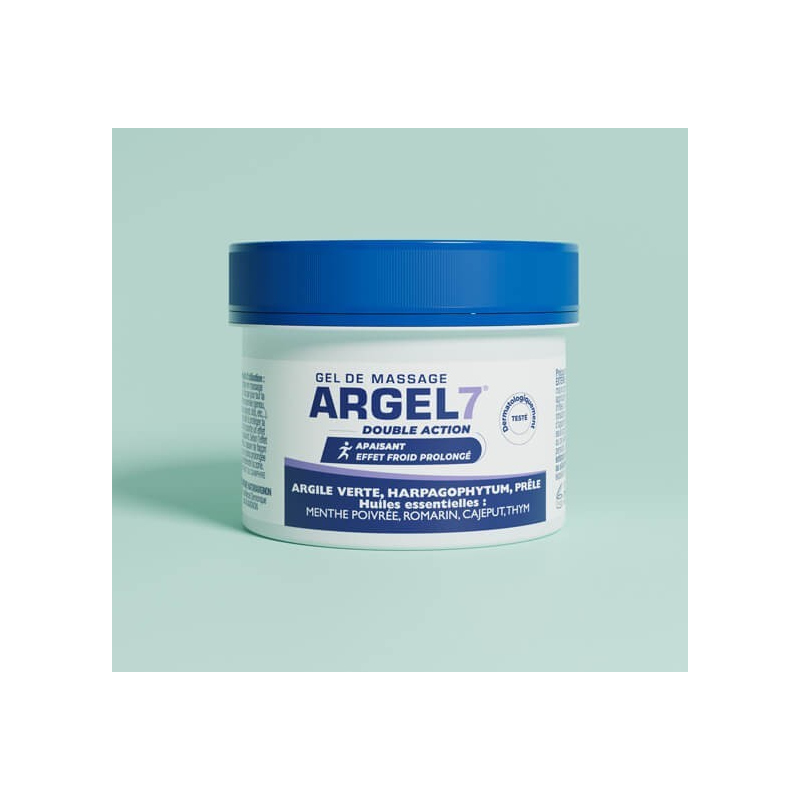 Argel 7 - Gel de massage articulaire en pot NaturAvignon - 1
