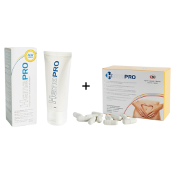Pack traitement des hémorroïdes : Crème + Compléments alimentaires 500COSMETICS - 1