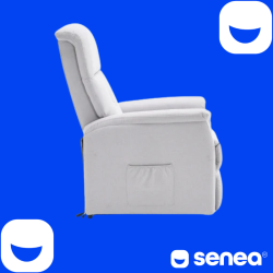 SENEA - Fauteuil releveur Léon - 1 moteur - Gamme éco - Gris clair SENEA - 3