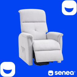 SENEA - Fauteuil releveur Léon - 1 moteur - Gamme éco - Gris clair SENEA - 4