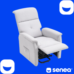 SENEA - Fauteuil releveur Léon - 1 moteur - Gamme éco - Gris clair SENEA - 5