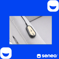 SENEA - Fauteuil releveur Léon - 1 moteur - Gamme éco - Gris clair SENEA - 8
