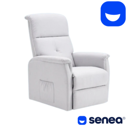 SENEA - Fauteuil releveur Léon - 1 moteur - Gamme éco - Gris clair SENEA - 1
