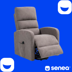 SENEA - Fauteuil releveur Paul - 1 moteur - Gris clair SENEA - 19