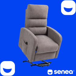 SENEA - Fauteuil releveur Paul - 1 moteur - Gris clair SENEA - 22
