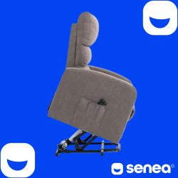 SENEA - Fauteuil releveur Paul - 1 moteur - Gris clair SENEA - 25