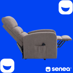 SENEA - Fauteuil releveur Paul - 1 moteur - Gris clair SENEA - 26
