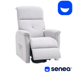 SENEA - Fauteuil releveur Augustin - 2 moteurs - Gamme éco - Gris clair SENEA - 1