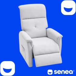 SENEA - Fauteuil releveur Augustin - 2 moteurs - Gamme éco - Gris clair SENEA - 9