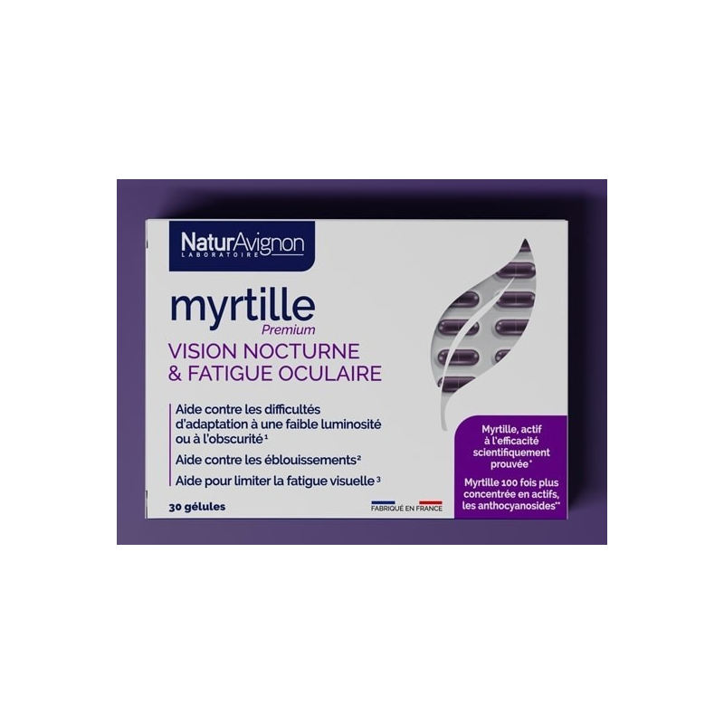 Myrtille prémium - Confort oculaire NaturAvignon - 1