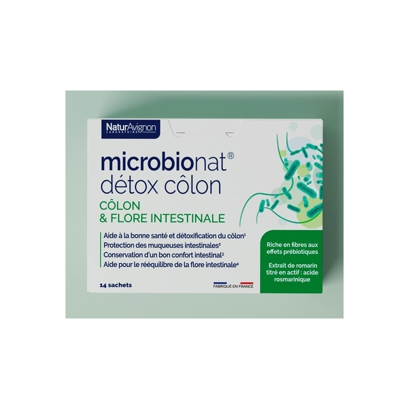 Microbionat détox côlon et flore intestinal NaturAvignon - 1