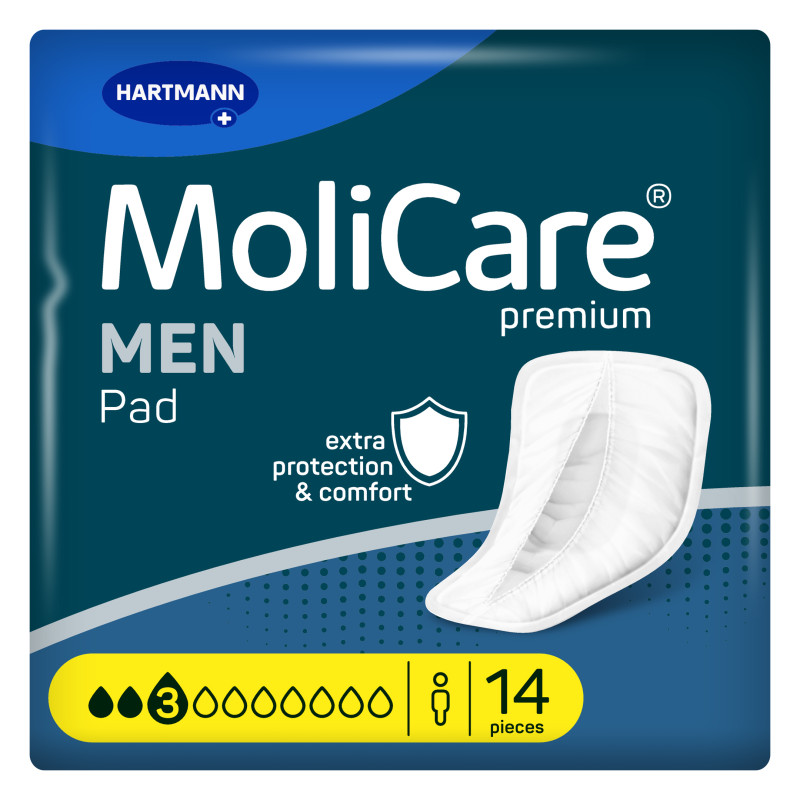 Hartmann MoliCare Premium Men 3 gouttes - Protection urinaire homme Hartmann Molicare Premium Men - 1