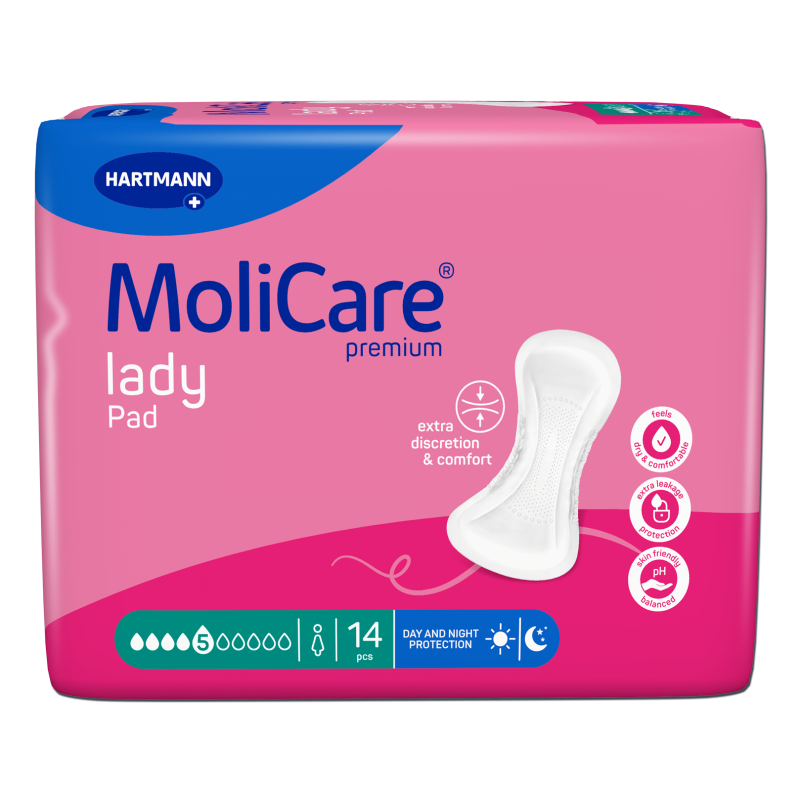 MoliCare Premium Lady - Protection urinaire femme - 5 gouttes Hartmann Molicare Premium Lady - 1