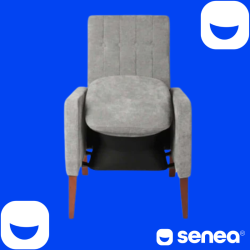 SENEA - Fauteuil releveur manuel Louis Gris SENEA - 3