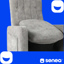 SENEA - Fauteuil releveur manuel Louis Gris SENEA - 4