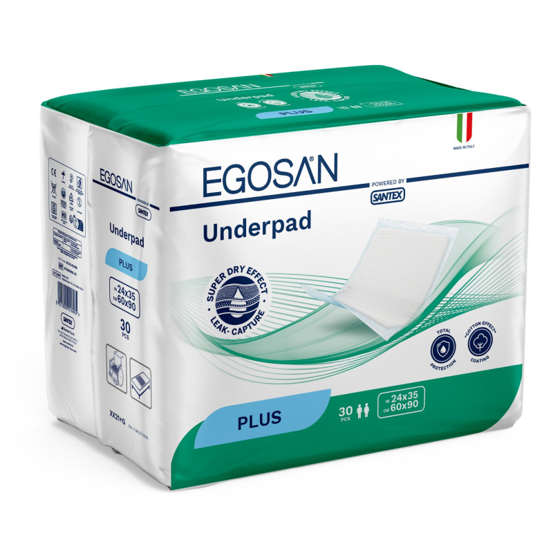 Egosan Underpads Plus - Alèse jetable 60x90cm Egosan Underpads - 1