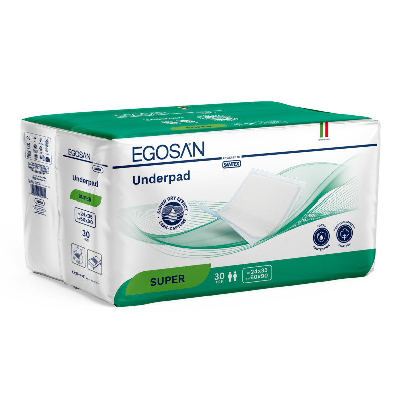 Egosan Underpads SUPER - 60x90cm - Alèse jetable Egosan Underpads - 4