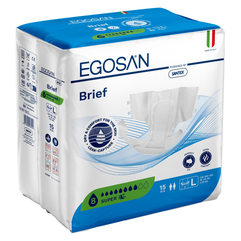 Egosan Slip L SUPER - Couches Adulte Egosan Slip - 1
